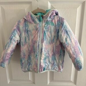 The North Face Reversible girls Puffer Jacket